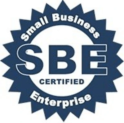 SBE certified: Small Business Enterprise badge